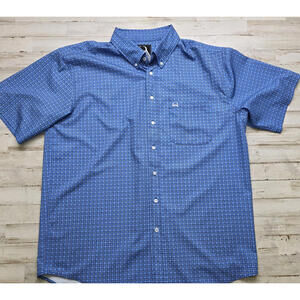 Cinch Men's Arena Flex Performance Button Down Shirt XL Short Sleeve Stretch